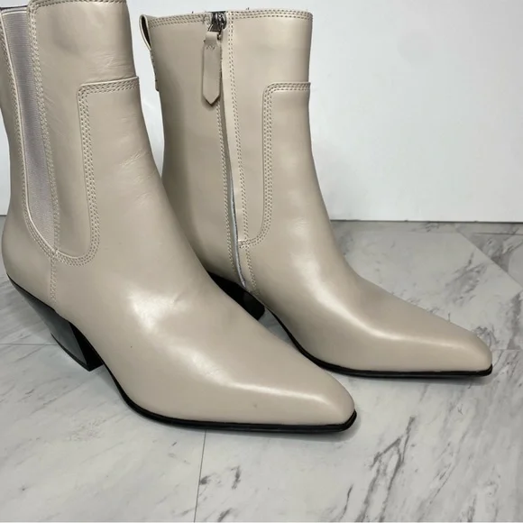 Sarto Franco Sarto Anina Bone Leather Bootie 9M - Picture 10 of 15